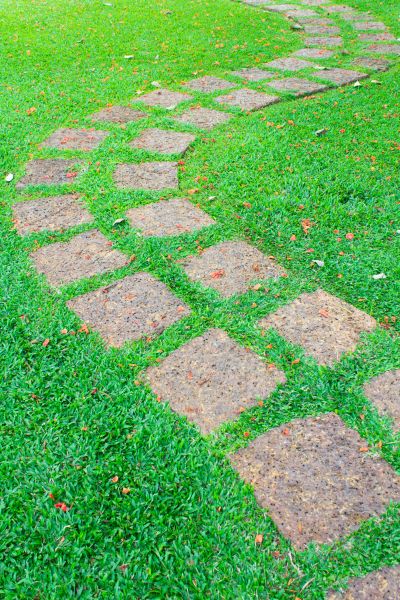 Backyard Pathway Construction in Fort Pierce
